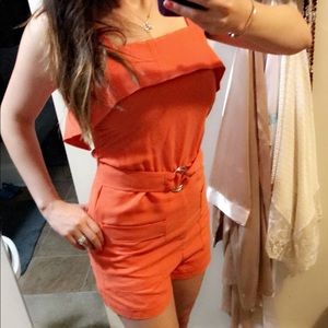 NWT H&M Adorable Orange Crush Romper size 2